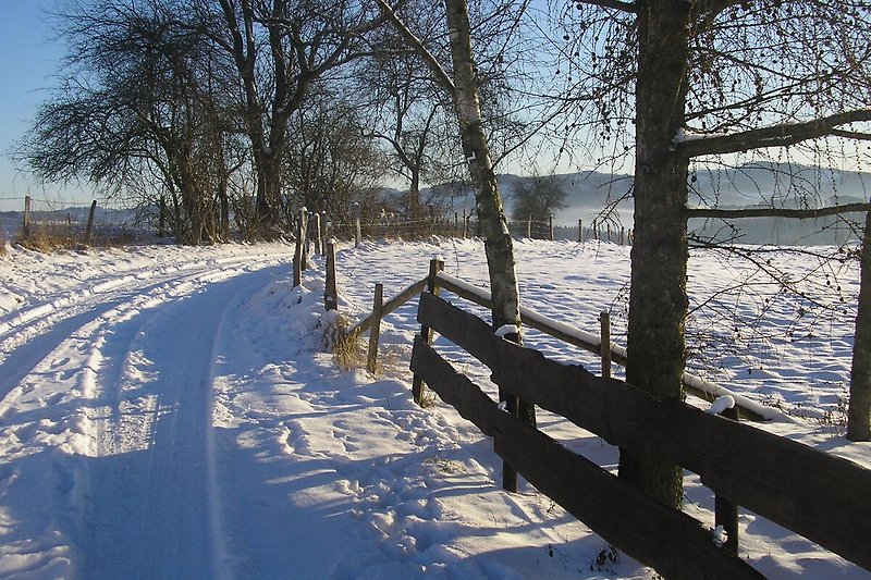 A proximité directe (hiver) (<1 km)