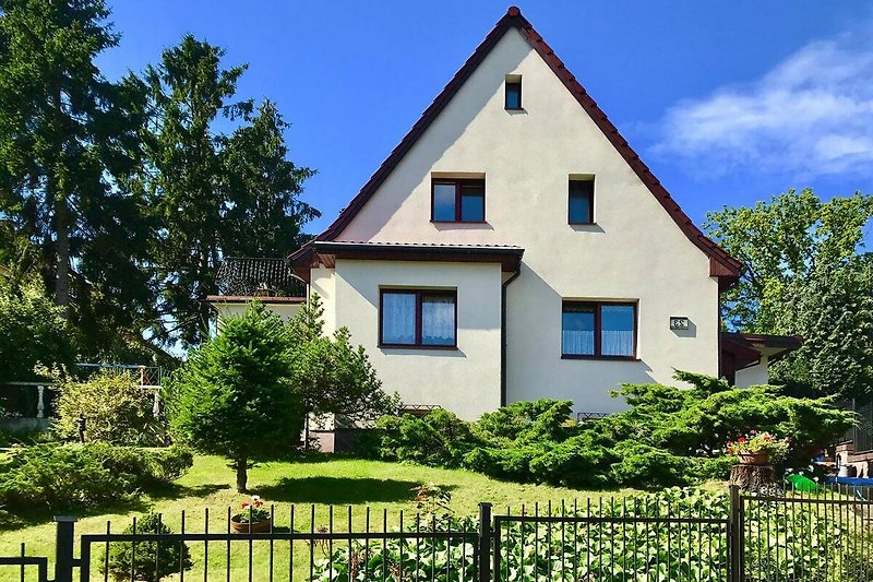 Außenseite Ferienhaus (Sommer)