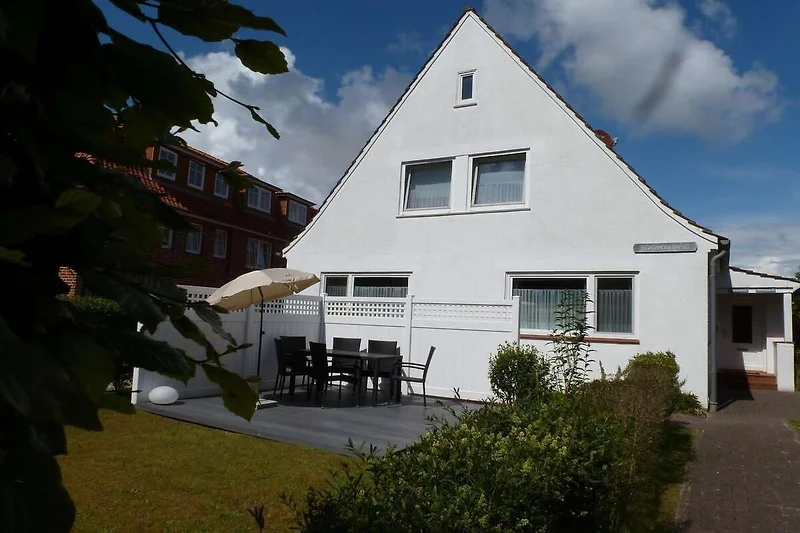 Außenseite Ferienhaus (Sommer)