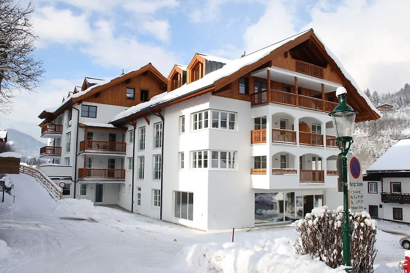 Exterieur vakantiehuis (winter)