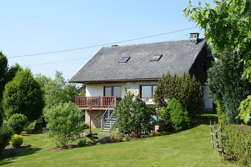 Exterieur vakantiehuis (zomer)