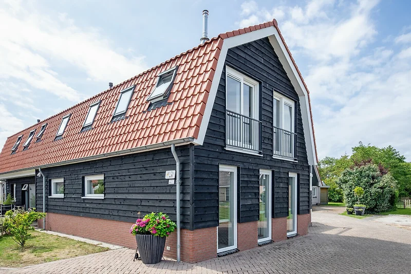 Exterieur vakantiehuis (zomer)