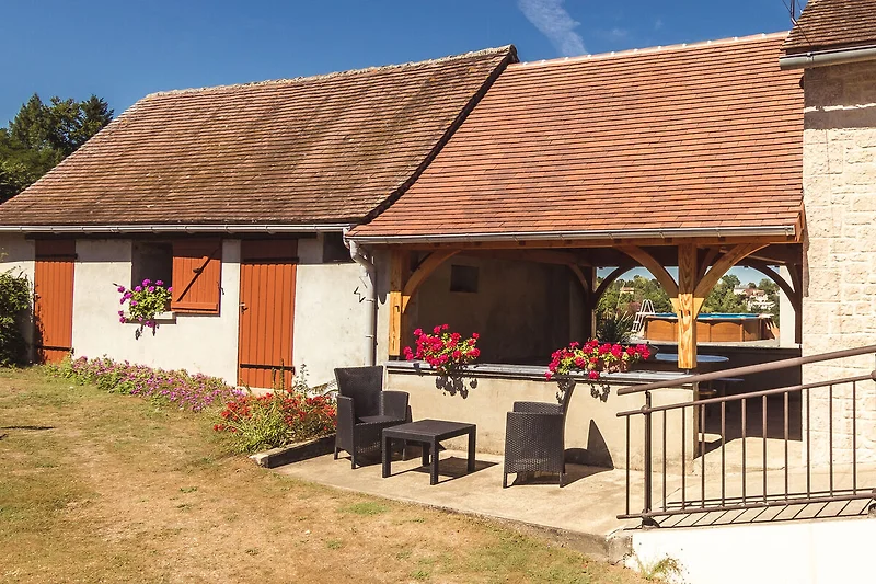 Exterieur vakantiehuis (zomer)