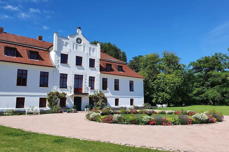 Exterieur vakantiehuis (zomer)