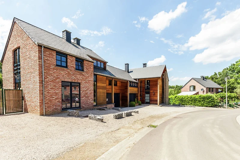 Exterieur vakantiehuis (zomer)