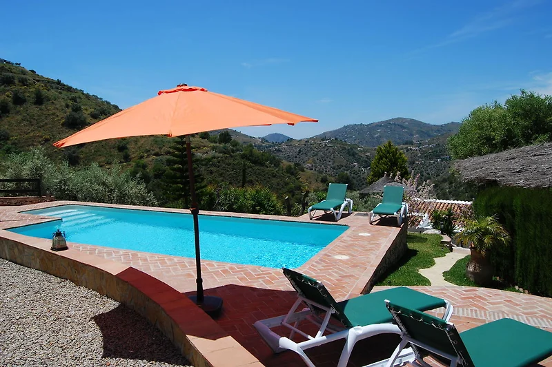 Schwimmbad des Ferienhauses