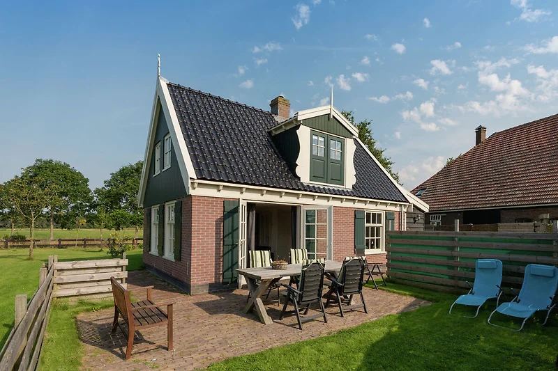 Exterieur vakantiehuis (zomer)