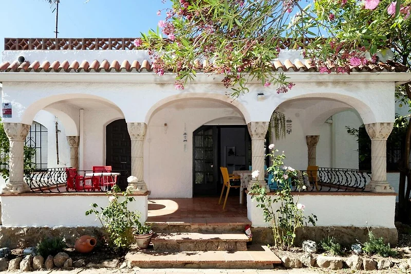 Exterieur vakantiehuis (zomer)