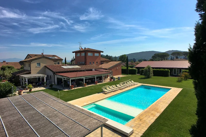 Schwimmbad des Ferienhauses