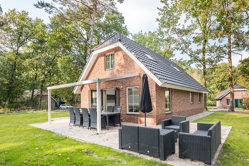 Exterieur vakantiehuis (zomer)