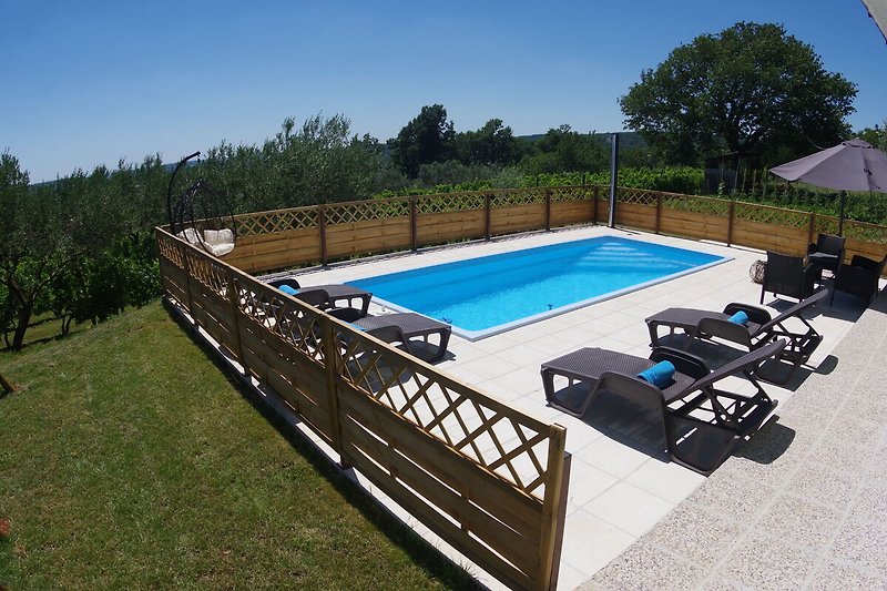 Piscina casa vacanze