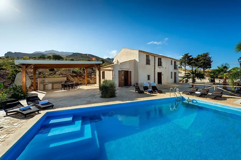 Exterieur vakantiehuis (zomer)