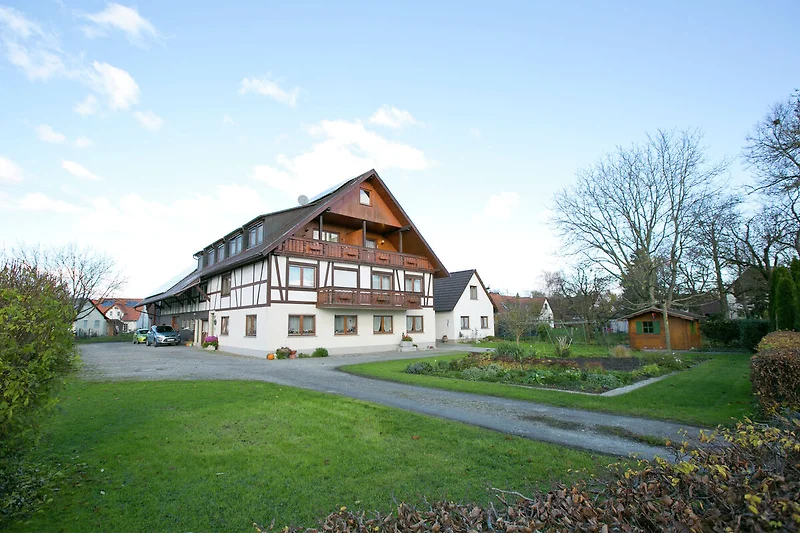 Exterieur vakantiehuis (zomer)
