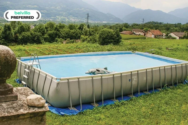 Schwimmbad des Ferienhauses