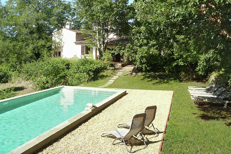 Außenseite Ferienhaus (Sommer)