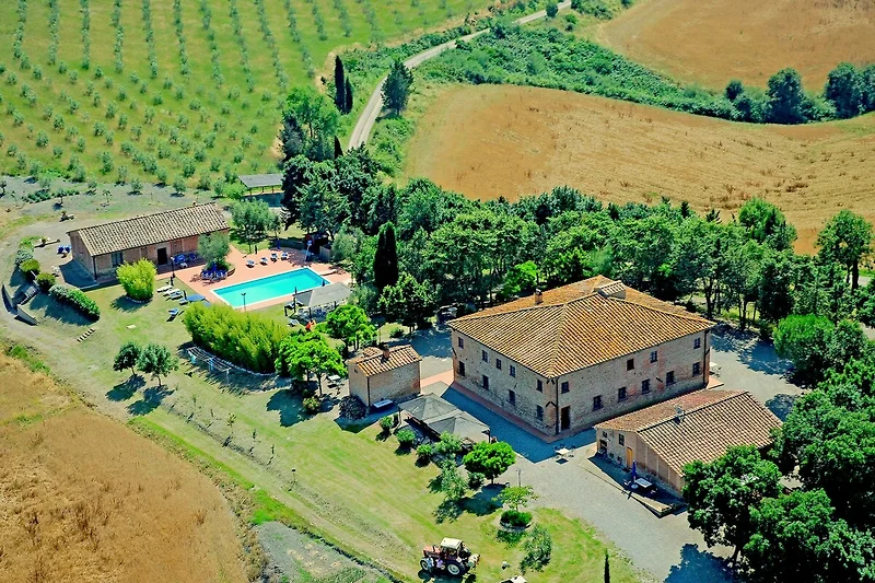 Außenseite Ferienhaus (Sommer)
