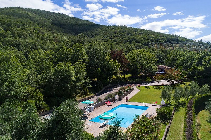 Piscina casa de vacaciones