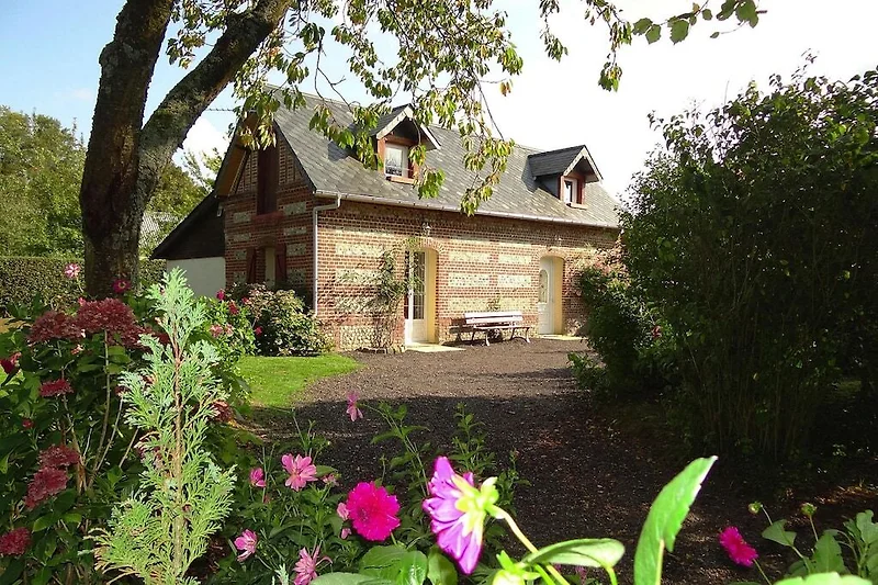 Außenseite Ferienhaus (Sommer)