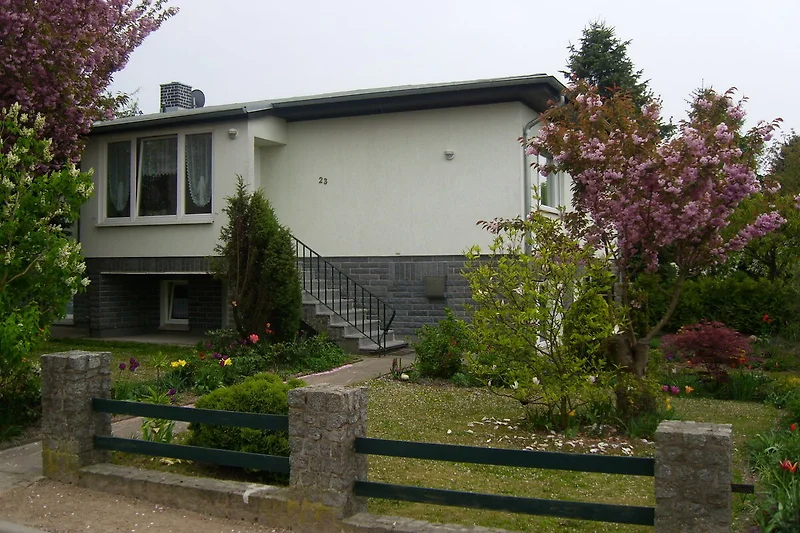 Außenseite Ferienhaus (Sommer)