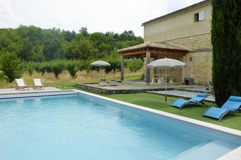 Schwimmbad des Ferienhauses