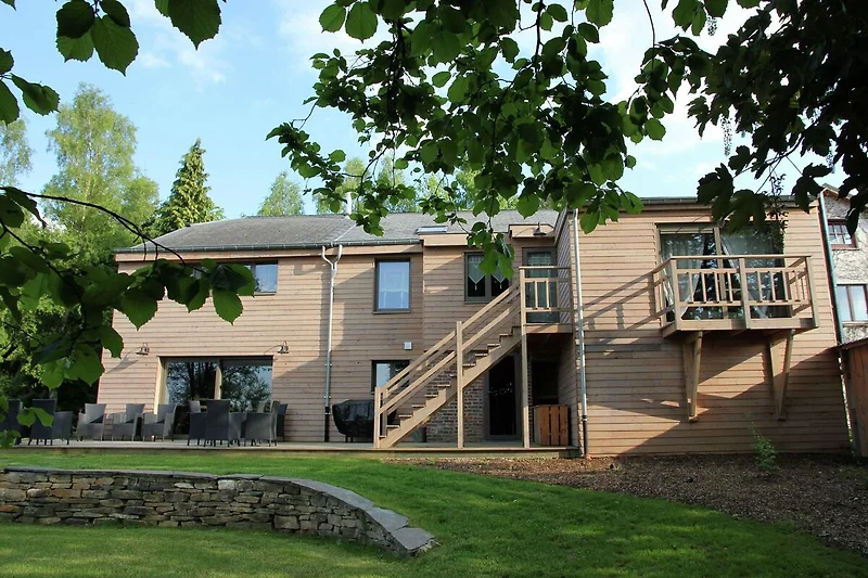 Exterieur vakantiehuis (zomer)