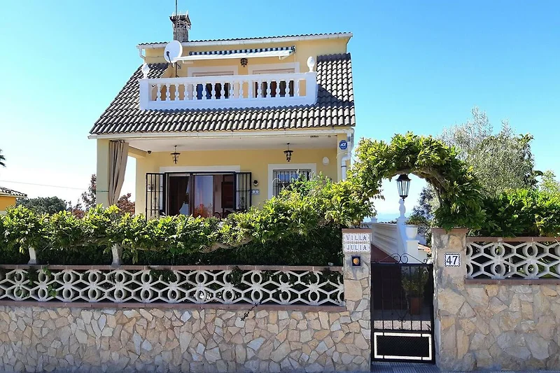 Exterieur vakantiehuis (zomer)