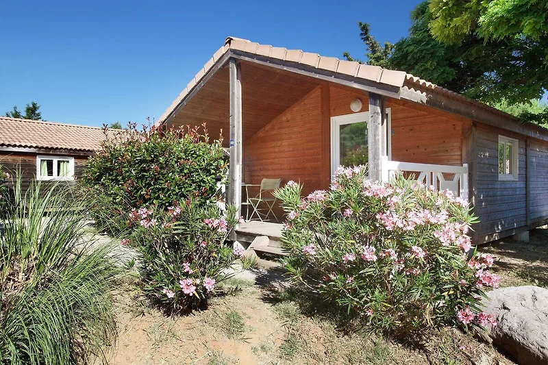 Außenseite Ferienhaus (Sommer)