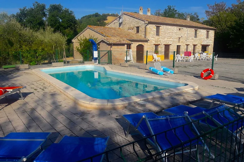Exterieur vakantiehuis (zomer)