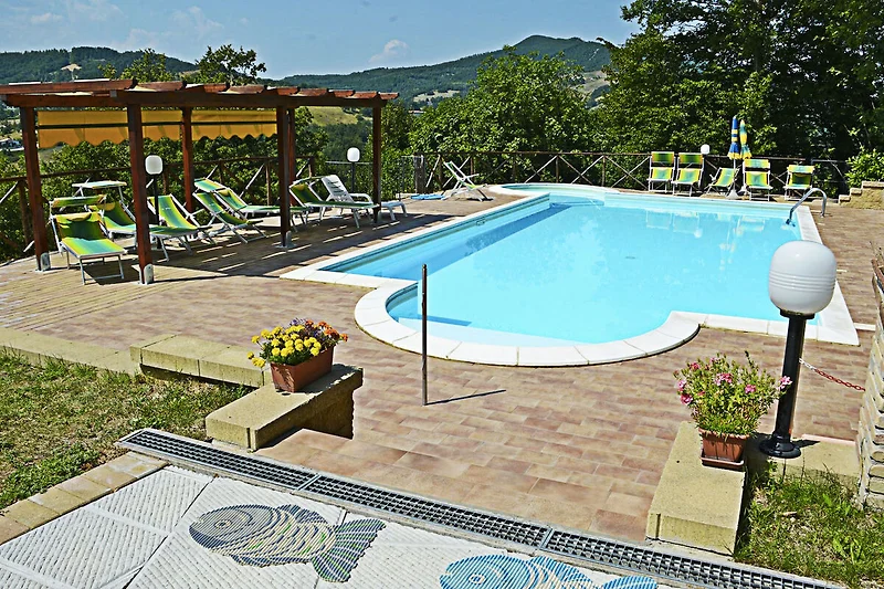 Piscina casa vacanze