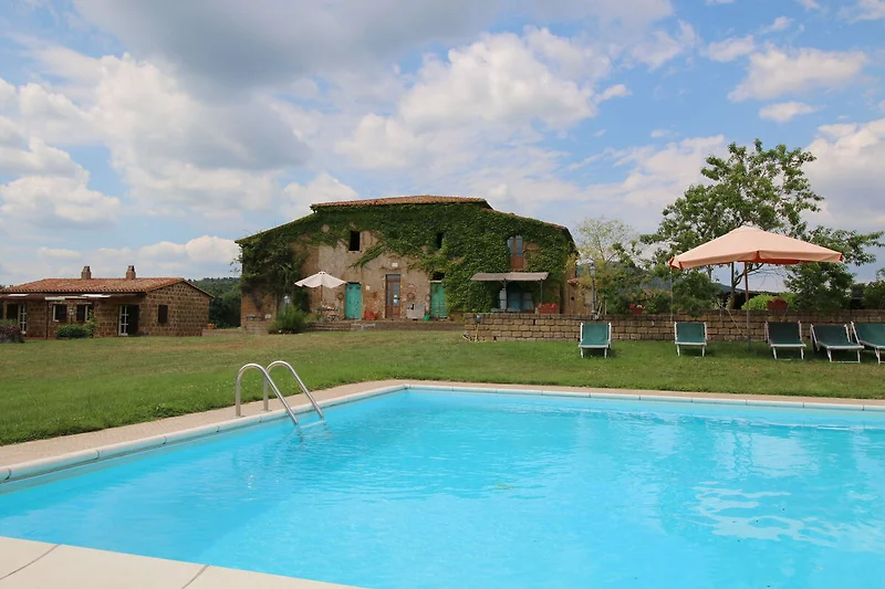 Zwembad van vakantiehuis