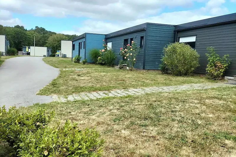 Außenseite Ferienhaus (Sommer)
