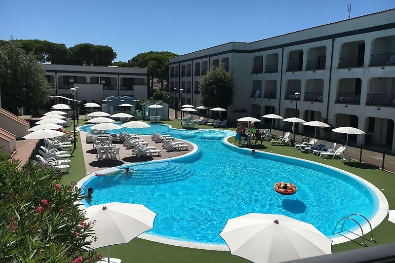Exterieur vakantiehuis (zomer)