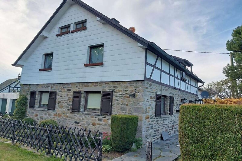 Exterieur vakantiehuis (zomer)