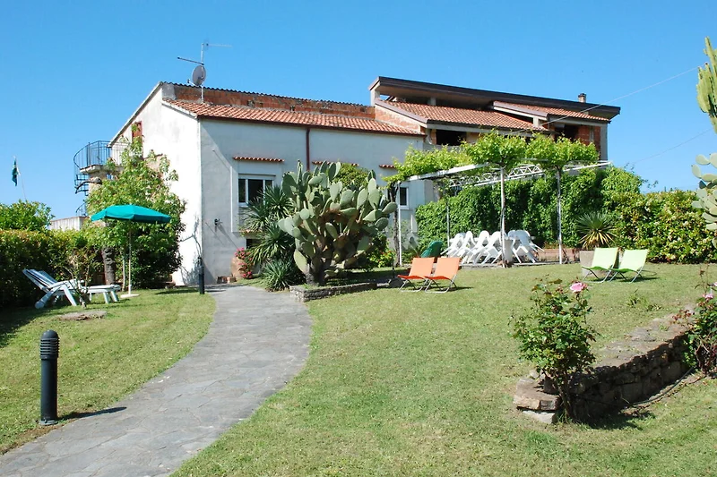 Exterieur vakantiehuis (zomer)