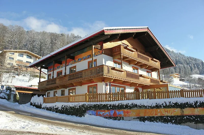 Exterieur vakantiehuis (winter) Exterieur vakantiehuis (winter)
