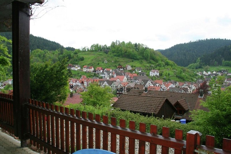 Panorama dalla casa vacanze (estate)