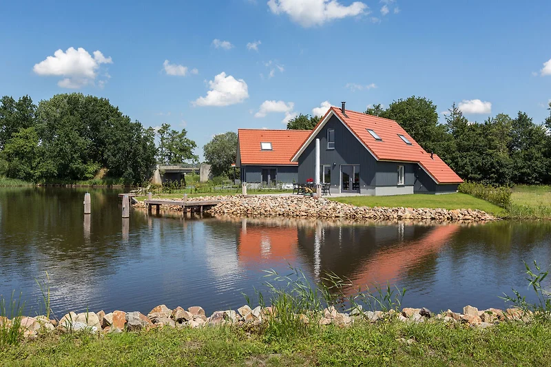 Exterieur vakantiehuis (zomer)