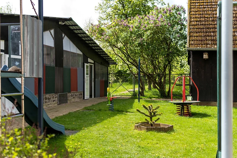 Exterieur vakantiehuis (zomer)