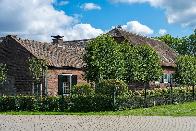 Außenseite Ferienhaus (Sommer)