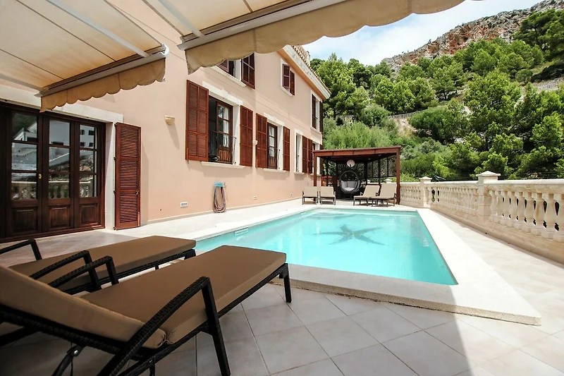 Exterieur vakantiehuis (zomer)