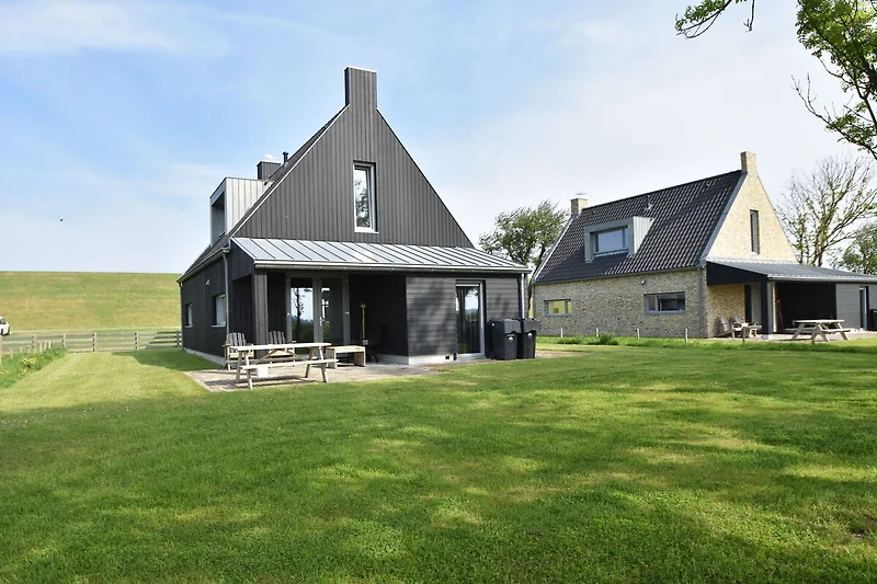 Exterieur vakantiehuis (zomer)