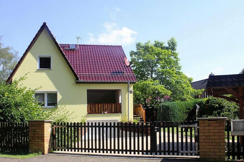 Exterieur vakantiehuis (zomer)