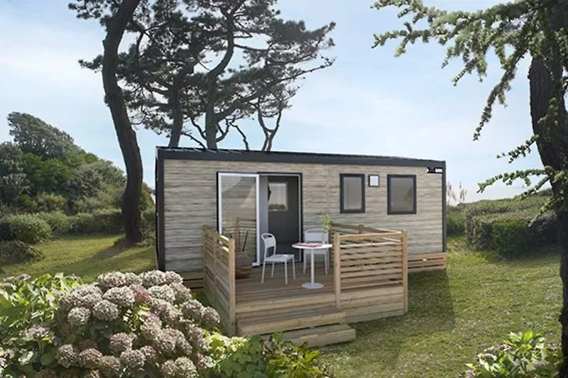 Außenseite Ferienhaus (Sommer)