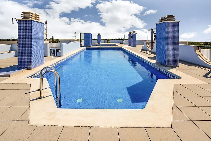 Schwimmbad des Ferienhauses