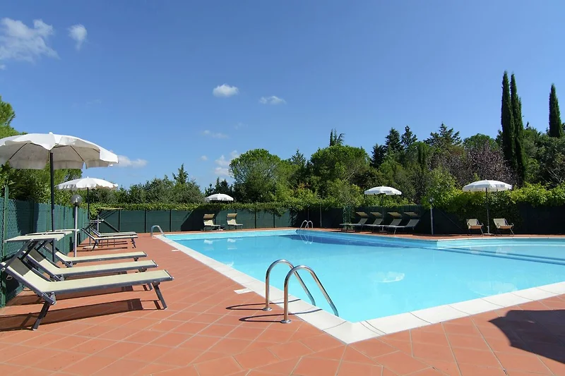Schwimmbad des Ferienhauses
