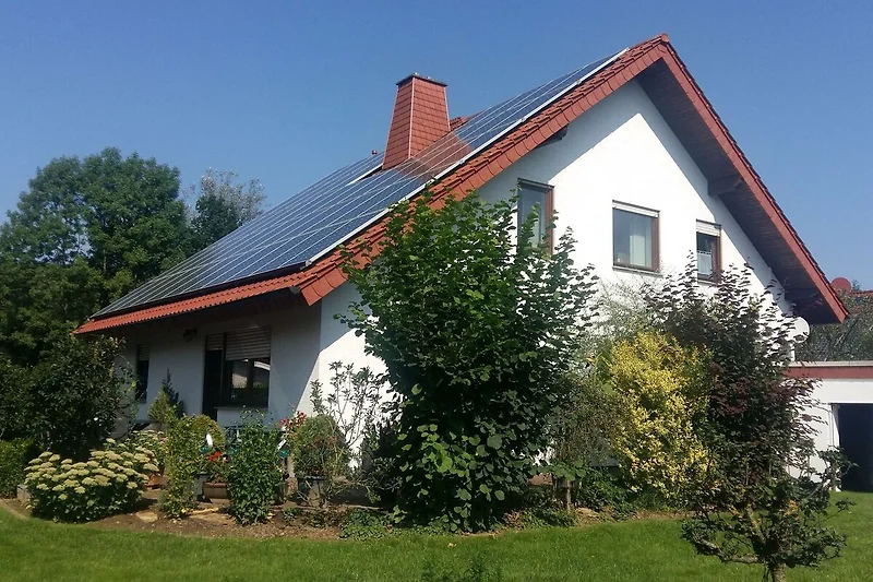 Exterieur vakantiehuis (zomer)