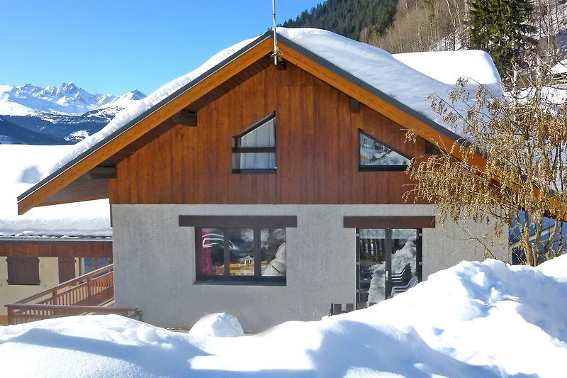Exterieur vakantiehuis (winter)