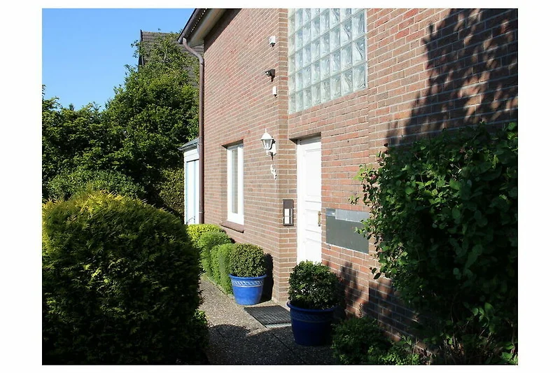 Außenseite Ferienhaus (Sommer)