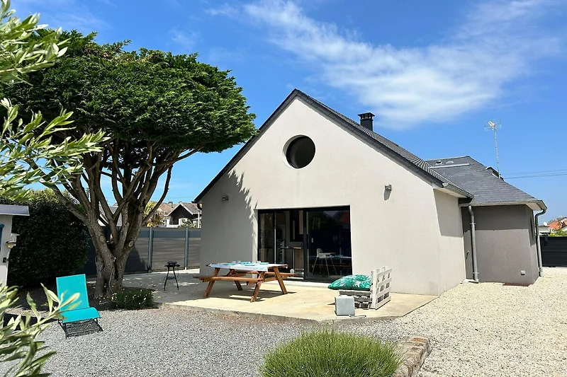Exterieur vakantiehuis (zomer)