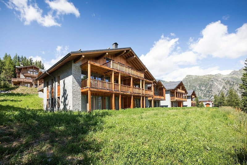 Exterieur vakantiehuis (zomer)